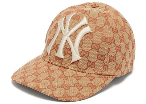 gucci yankees cap|gucci yankees gg cap.